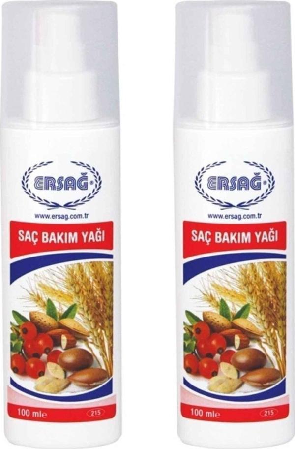 Ersağ Saç Bakım Yağı 2 Adet - Image 1