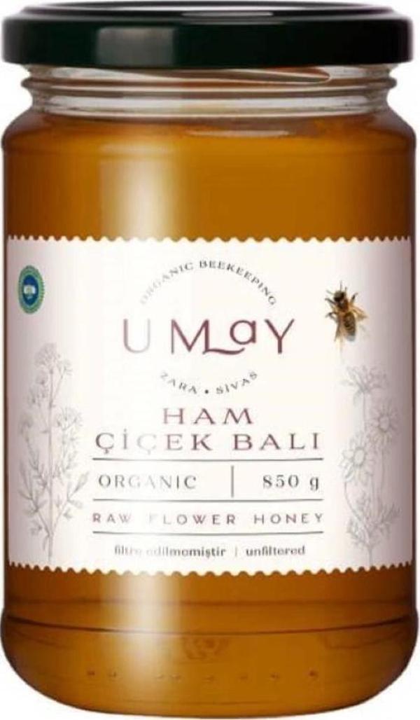Umay Herbal Organik Ham Çiçek Balı 850Gr - Image 1