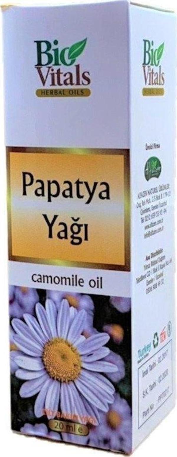 Bio Vitals Papatya Yağı 20Ml - Image 1