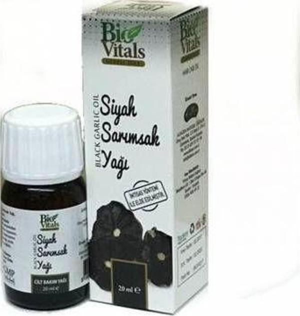 Bio Vitals Sarımsak Yağı Siyah 20Ml - Image 1