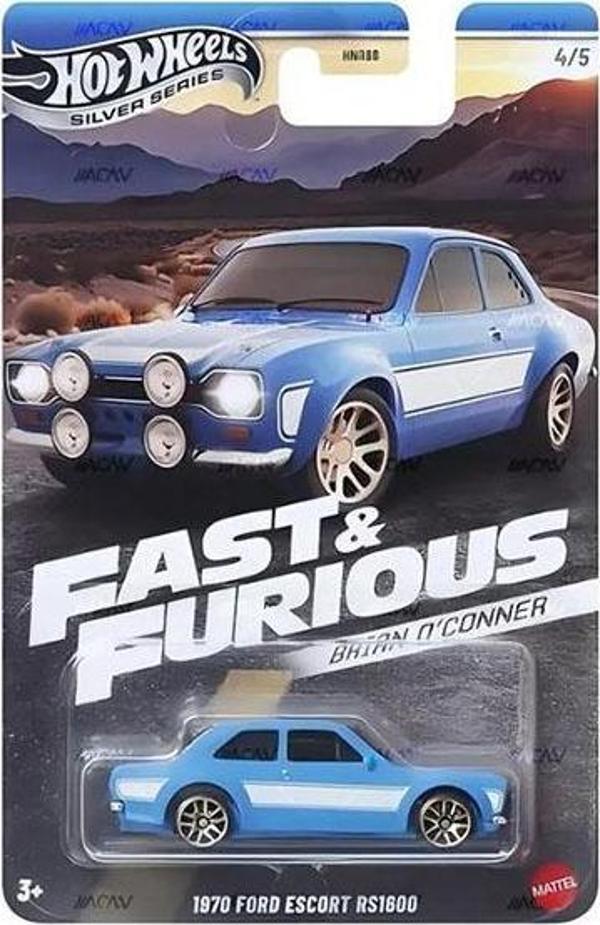 Brian O'Conner 4/5 - Hot Wheels 1970 Ford Escort RS1600 (1/64) Fast & Furious - Image 1