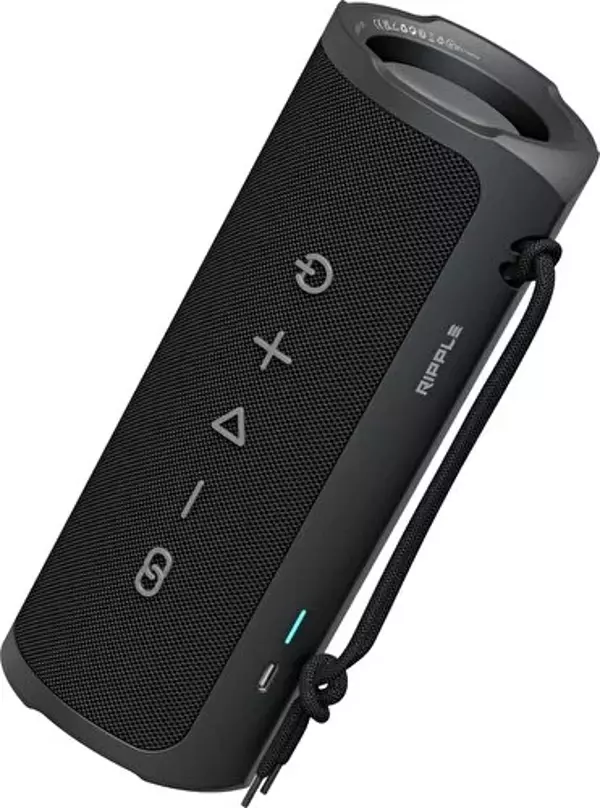 HiFuture Ripple BT 5.3 30W IPX7 Mobil  Stereo Bluetooth Hoparlör Siyah - Image 1