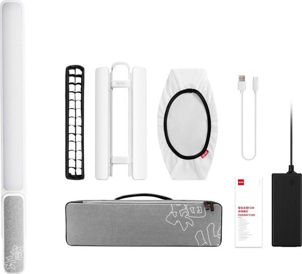 ZHIYUN FIVERAY F100 RGB COMBO LED IŞIK (Beyaz) - Image 1
