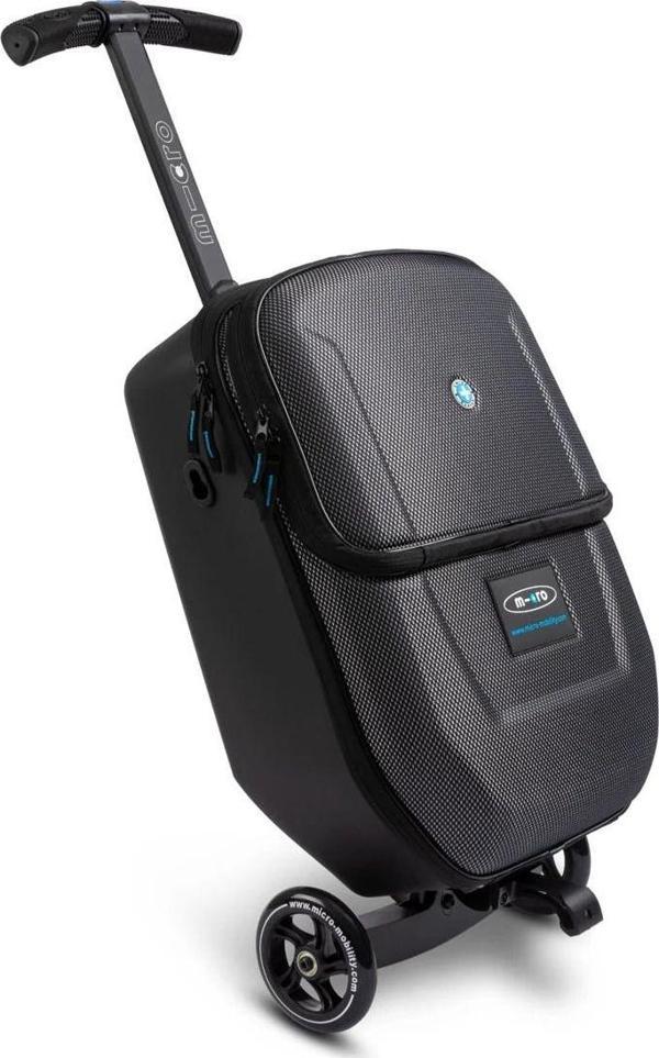 Micro Ride On Scooter Luggage 4.0 Bagaj Valiz Çanta Siyah - Image 1