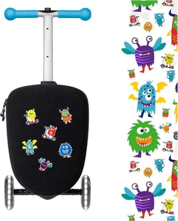 Micro Scooter Luggage Junior Velcro Blue - Image 1