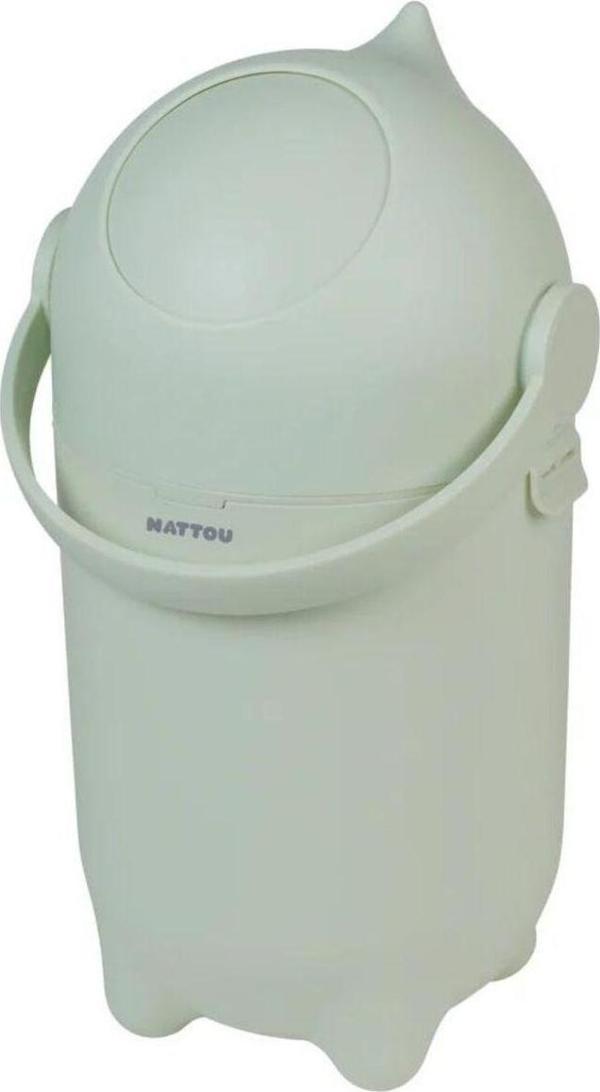 Nattou Dropy Bebek Bezi Çöp Kovası Yeşil Yeşil - Image 1