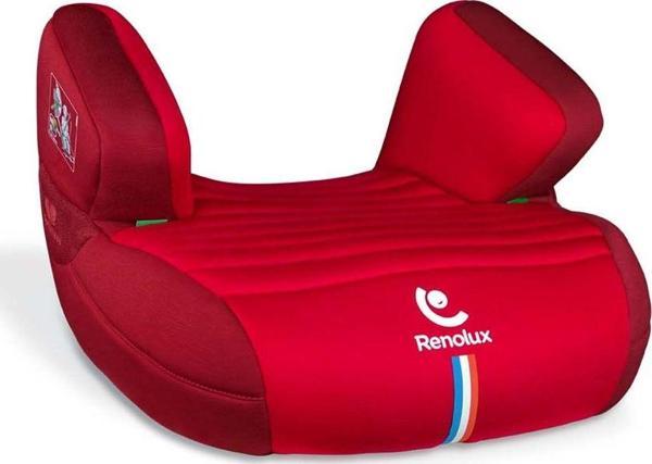 Renolux Jet 2 Softness Yükseltici Oto Koltuğu 100 - 150 Cm (15-36 Kg) Kırmızı - Image 1
