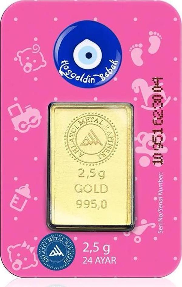 24 Ayar - 2.5g Altın Kız Bebek - Image 1