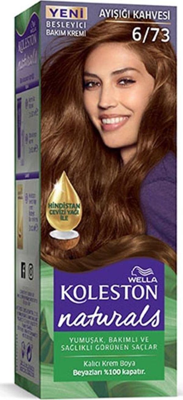 Naturals Saç Boyası Ayışığı Kahvesi 6/73 - SGM1705-5370 - Image 1