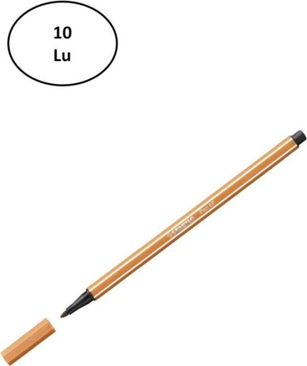 Umut Stabilo Pen Kalem 68 Açık ToprakKahverengi 68/89 10'lu - Image 1