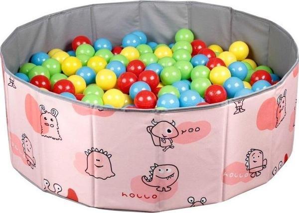 Baby Marine Katlanabilir Top Havuzu - Oyun Halısı + 150 Adet 4 Renk Top Hediye - Image 1