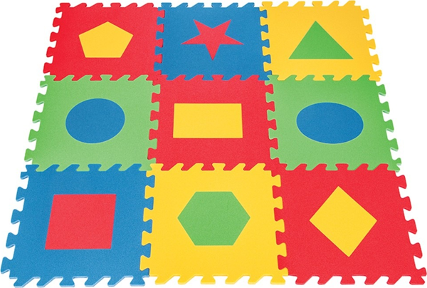 Pilsan Eğitici Eva Oyun Karosu - Geometrik Şekiller - Image 1