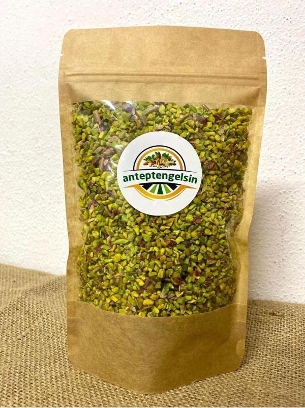 Antepten Gelsin Antep Fıstığı Pirinç Taneli Boz Iç 200 Gr -Dubai Çikolatası Ve Baklavaya Uygundur - Yeni Mahsul - Image 1