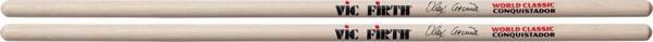 Vic Firth Saac - World Classic Alex Acuna Clear Conquistador Timbal Bageti - Image 1