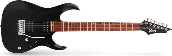 Cort X100 Opbk Elektro Gitar, Open Pore Black, (H-H) - Image 1