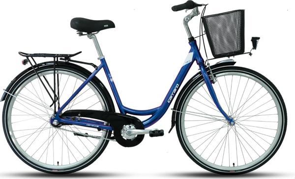 Carraro Tiffany 3.0 Kontra V Fren Nexus 3 Vites 28 Jant Şehir Bisikleti Kırmızı Mor Mavi 50 Kadro - Image 1