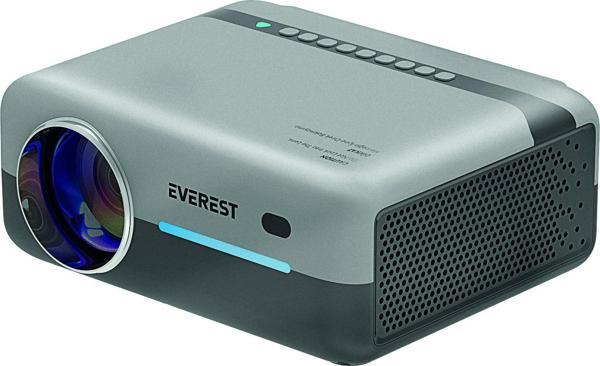 Everest PJ03 Upper Pro  Gri/ Siyah 1080P 8000 Lümen  Full HD Wi-Fi Android Projeksiyon Cihazı - Image 1