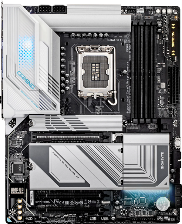 Gigabyte Z890 GAMING X WIFI7 Soket 1851 DDR5 9200(OC) MHz ATX Gaming (Oyuncu) Anakart - Image 1