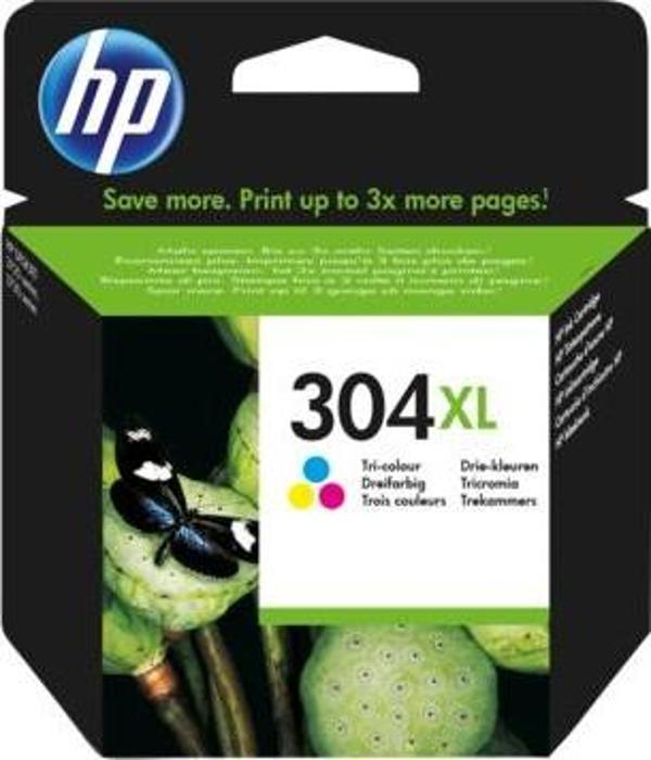 HP N9K07AE (304XL) Üç Renkli Mürekkep Kartuş 300 Sayfa - Image 1