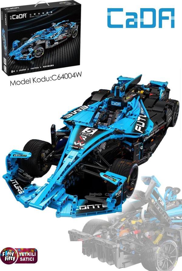 Cada Formula Racing -C64004W (1667 Parça) Profesyonel Oyuncak Yapım Seti - Image 1