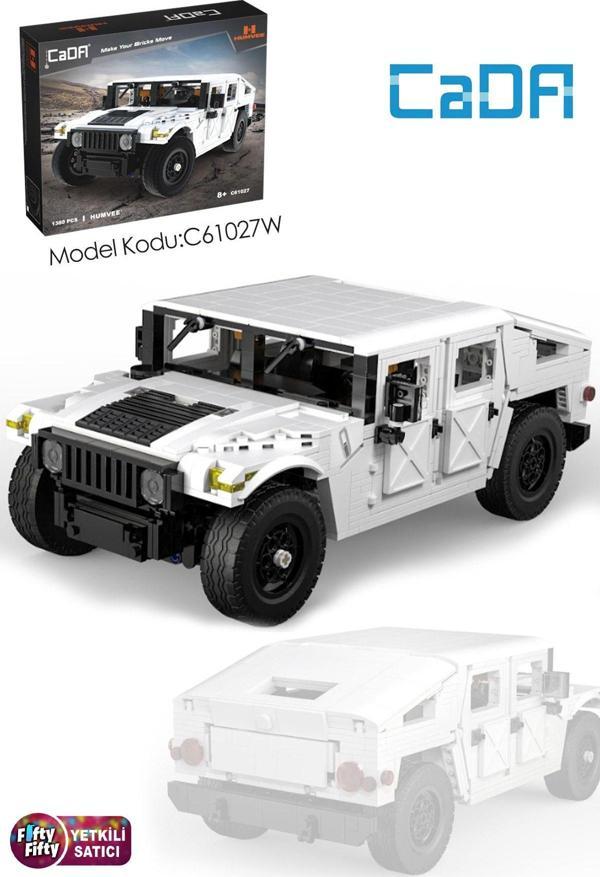 Cada Humvee -C61027W (1380 Parça) Profesyonel Oyuncak Yapım Seti - Image 1