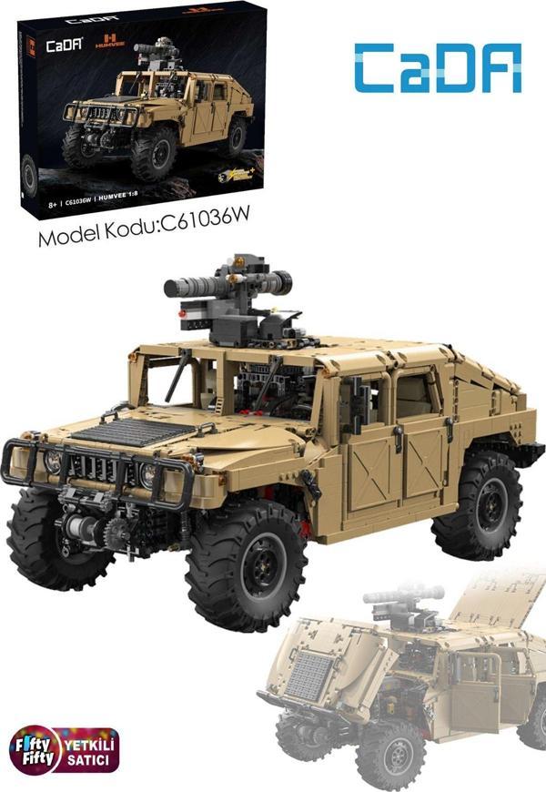 Cada Humvee-C61036W (3935 Parça) Profesyonel Oyuncak Yapım Seti - Image 1