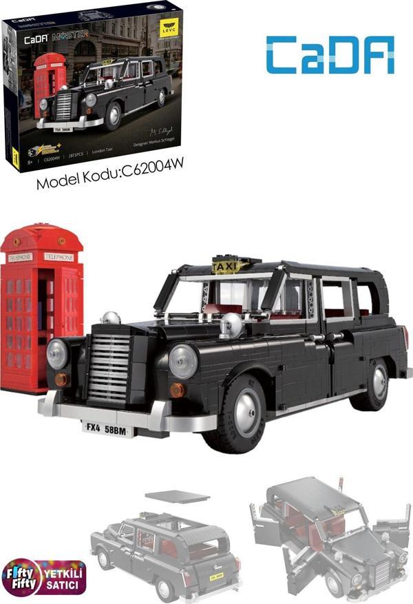 Cada London Taxi -C62004W (1871 Parça) Profesyonel Oyuncak Yapım Seti - Image 1