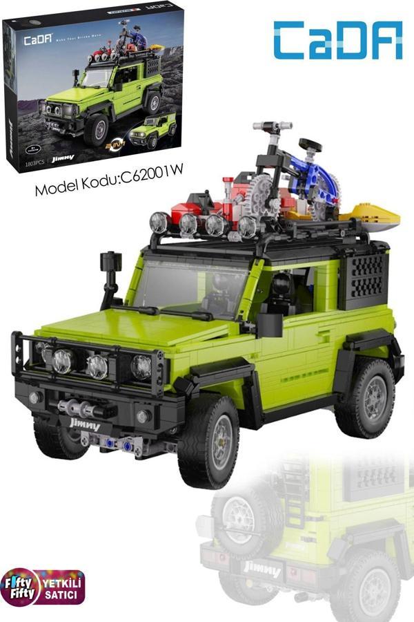 Cada SUZUKI JIMNY -C62001W (1803 Parça) Profesyonel Oyuncak Yapım Seti - Image 1