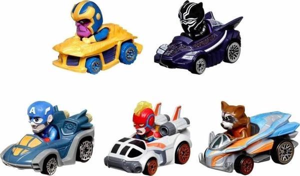 Hot Wheels Marvel 5'li Araba Seti HPN40 - Image 1