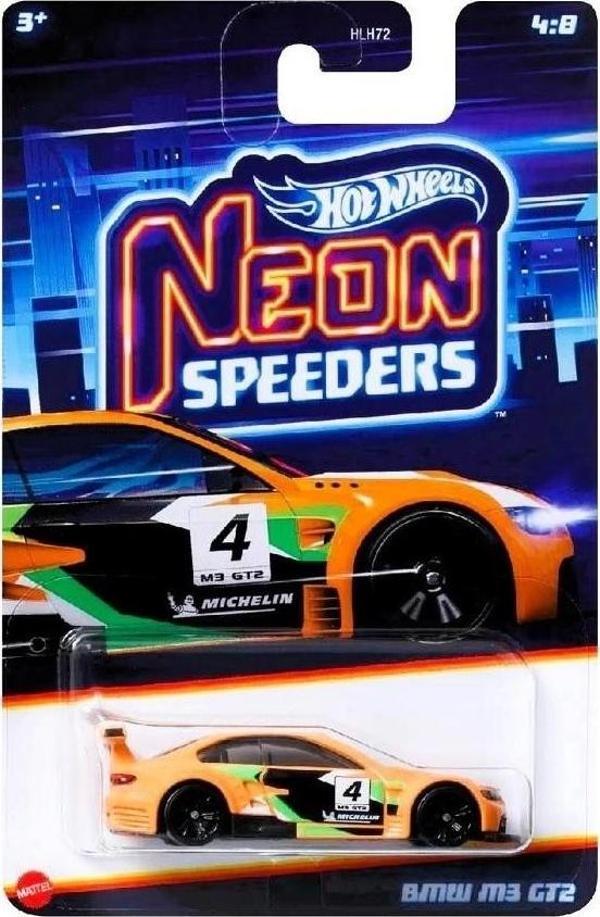Hot Wheels Neon Yarışçılar HLH72 - Bmw M3 Gt2 HRW78 - Image 1