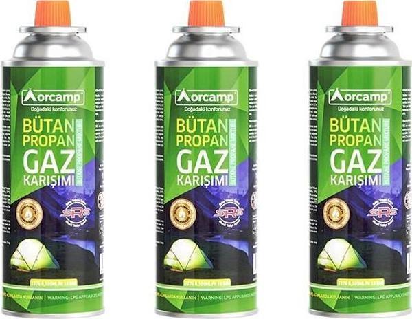 Orcamp 227 Gram Gaz Kartuşu 3 Adet KTS-227 ORC-081-A1 - Image 1
