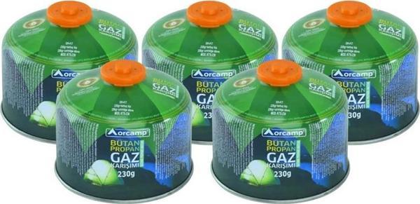 Orcamp 230 Gram Gaz Kartuşu 5 Adet KTS-230 ORC-082-A2 - Image 1