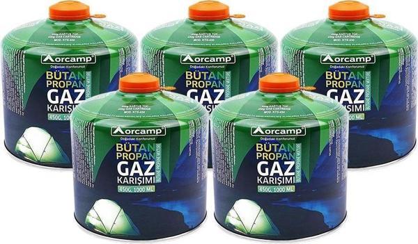Orcamp 450 Gram Gaz Kartuşu 5 Adet KTS-450 ORC-083-A2 - Image 1