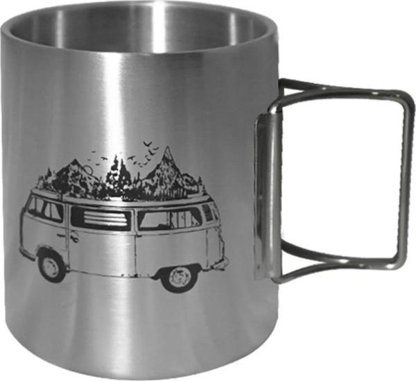Orcamp Katlanır Saplı Çelik Bardak Karavan OUT-1800 - Image 1