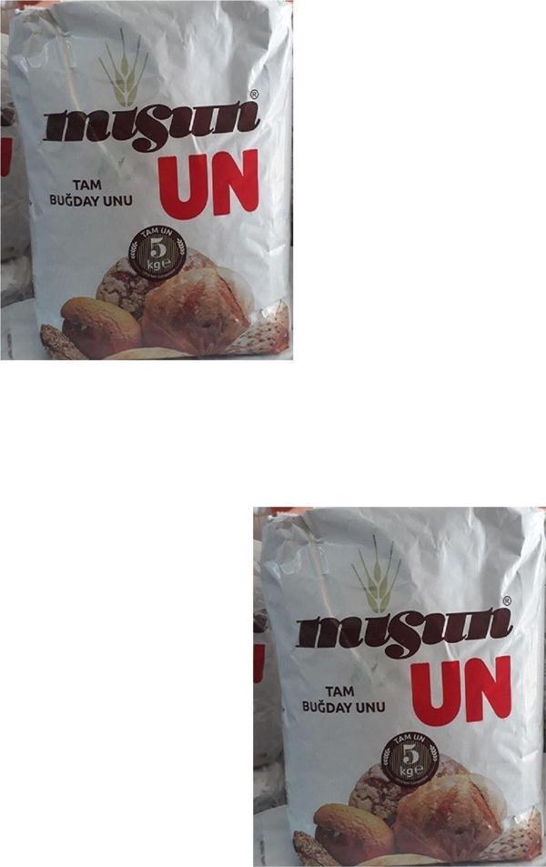 Mis 2 Adet Tam Buğday Unu,Esmer 5 Kg 2X5Kg - Image 1