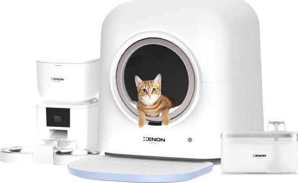 Akıllı Pet Çift Hazneli Mama Kabı Seti 3'lü - Image 1