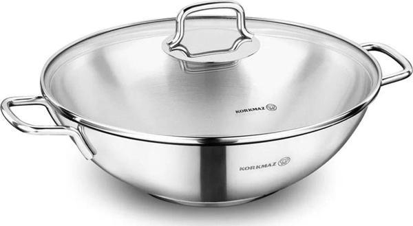 Korkmaz A1519 Perla Wok Tencere 28 Cm - Image 1
