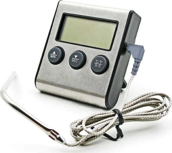BNJ-24 Dijital Alarmlı Saplamalı Termometre Zamanlayıcı - Image 1