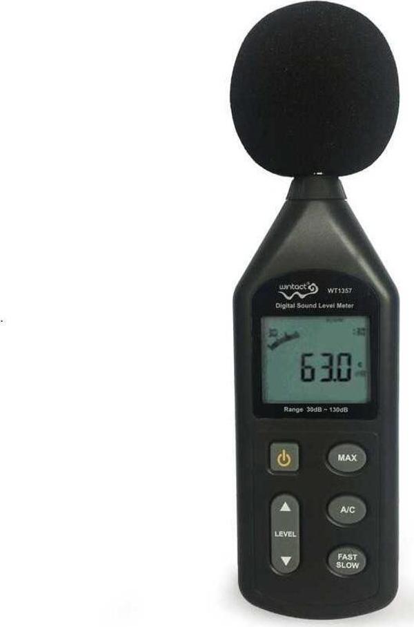 WINTACT WT1357 Ses Seviyesi Desibel Ölçer Desibelmetre - Image 1