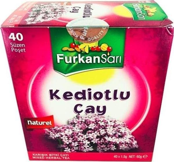 Furkan Sarı Kediotlu Karışık Çay 40lı Süzen Poşet - Image 1