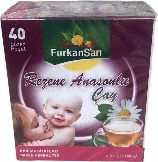 Furkan Sarı Rezene Anasonlu Bitki Çayı 40lı Süzen Poşet - Image 1