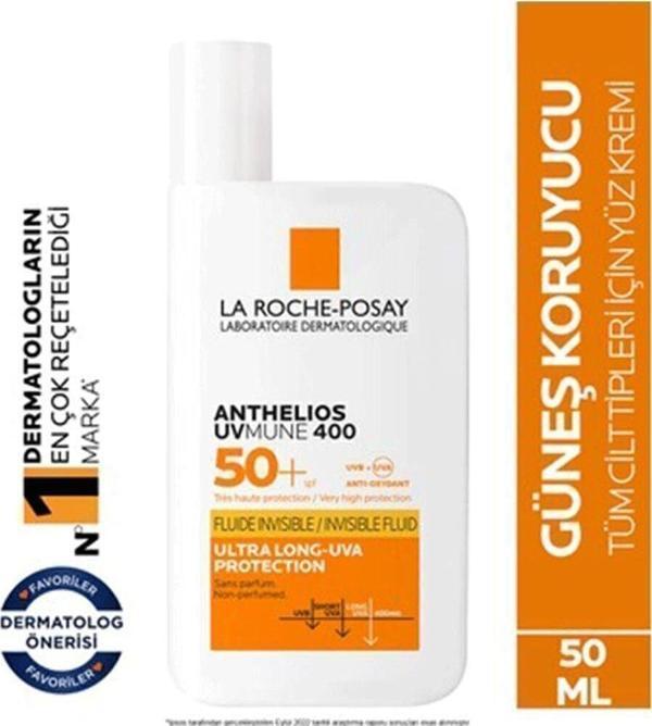 Atlas La Roche Posay Anthelios Oil Control Fluid Spf50 50Ml - Image 1