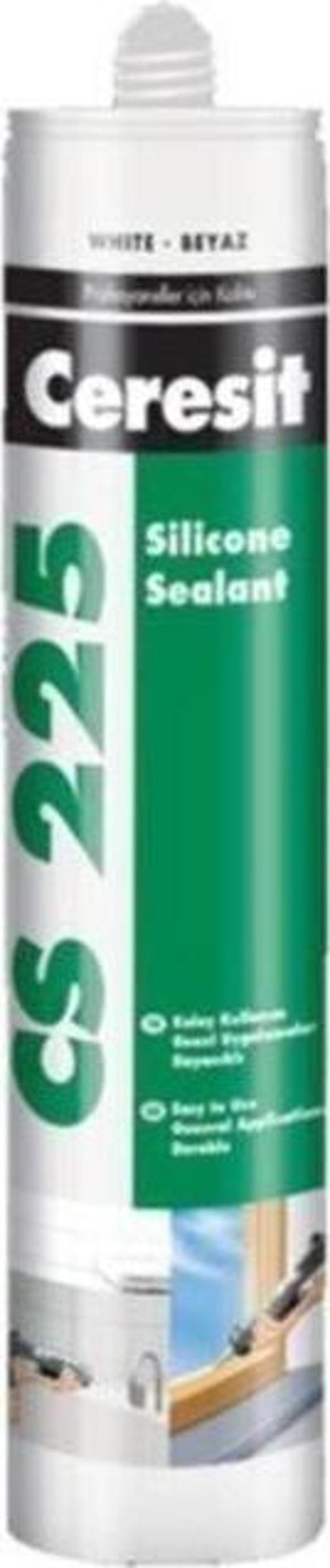Ceresit Cs 225 Beyaz Silikon Mastik 280 Gr - Image 1