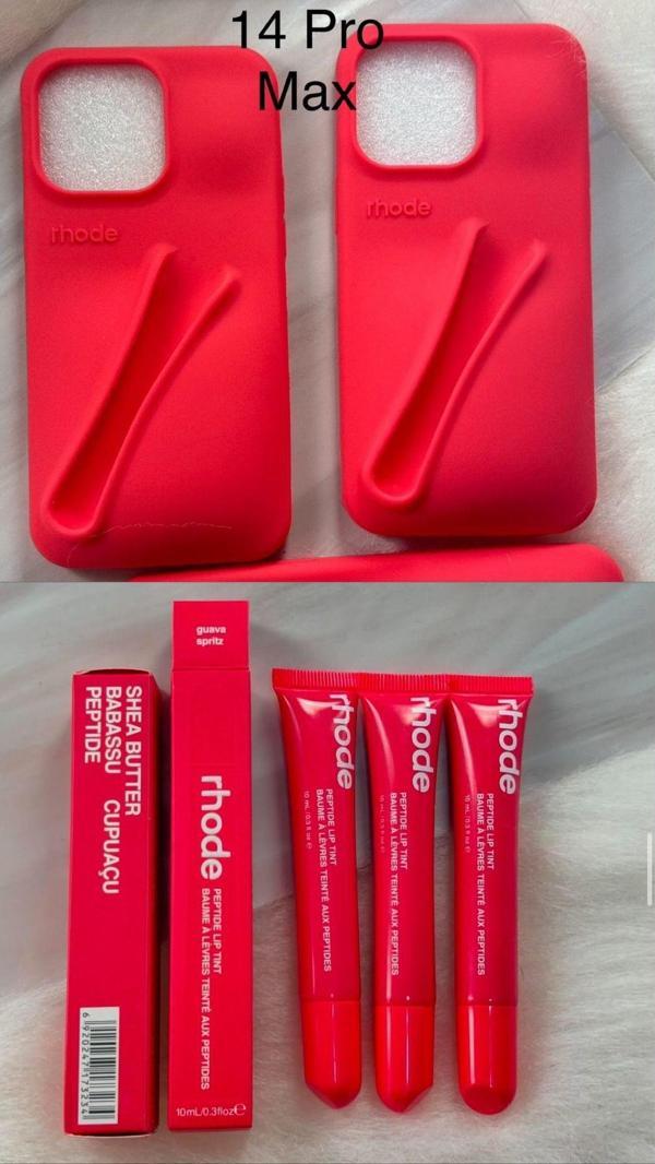 Rhode 14 Pro Max Kılıf Glos Set 1 Adet Kılıf 1 Adet Glos - Image 1