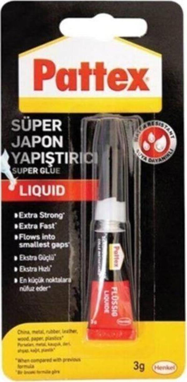 Pattex Süper Japon Yapıştırıcı Likit -3 Gr - Image 1