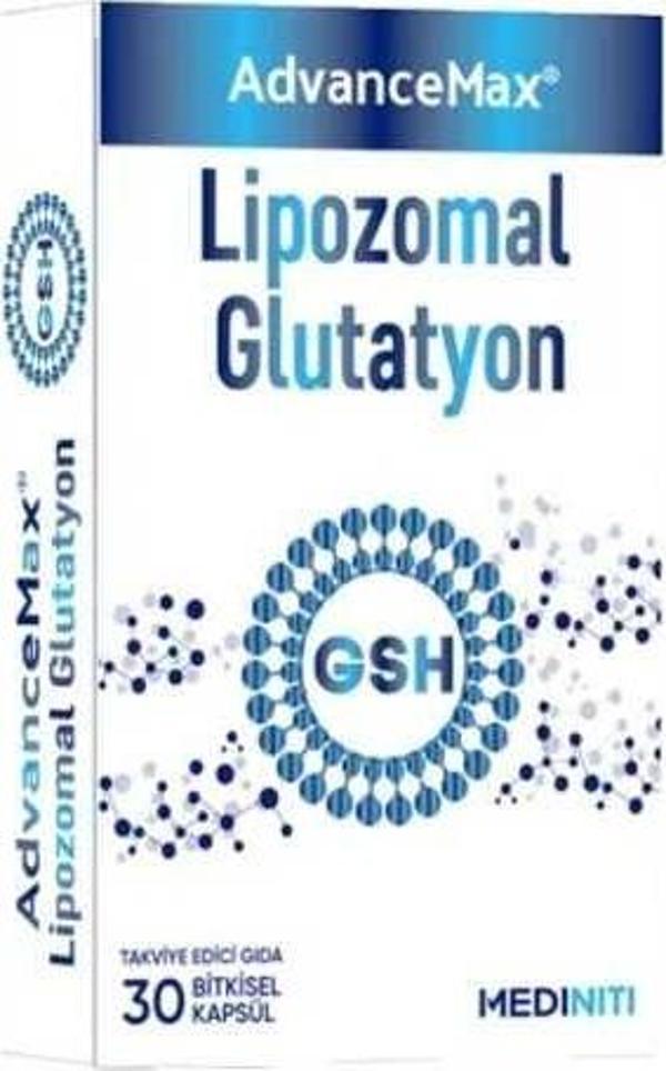 Mediniti AdvanceMax Lipozomal Glutatyon 30 Bitkisel Kapsül - Image 1