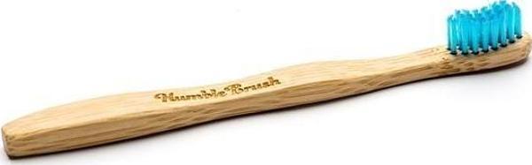 Humble Brush Bambu Diş Fırçası Çocuk Mavi Ultra Yumuşak - Image 1