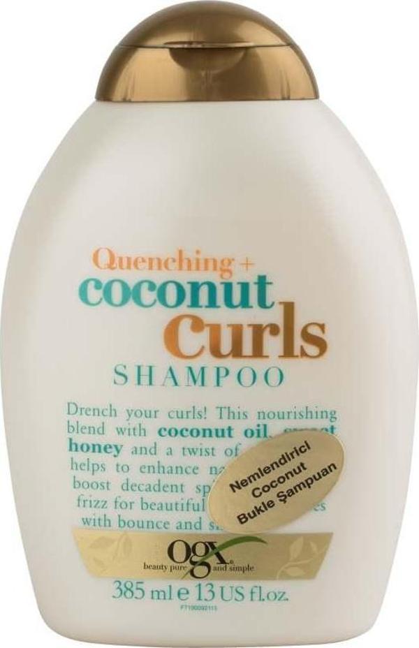 Organix Coconut Curls Shampoo 385ml - Image 1