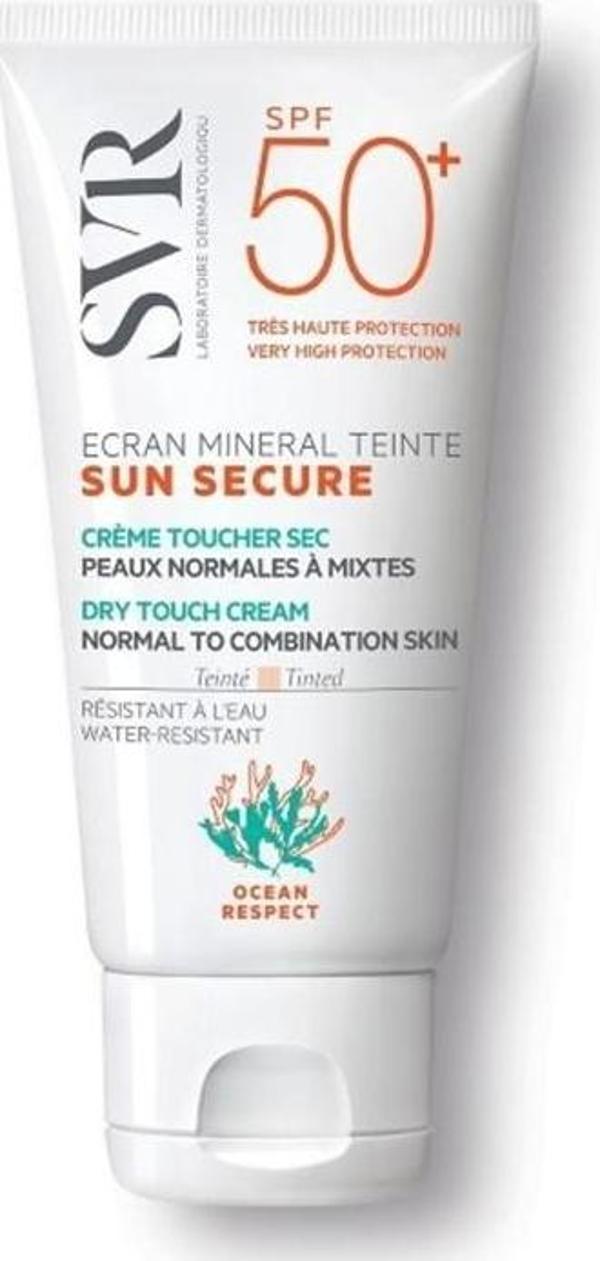 SVR Ecran Sun Secure Tinted Mineral Dry Touch Cream SPF50 60g - Image 1