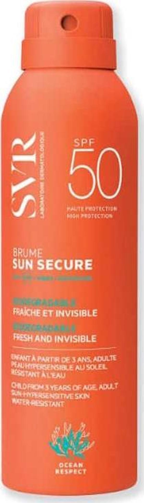SVR Sun Secure Brume Fresh and Invisible Güneş Koruyucu SPF50 200ml - Image 1